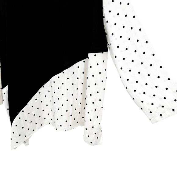 Fridaze Linen Redefined Plus Size 2X Wearable Art Artsy Blouse Shirt Top Beach - Picture 5 of 7